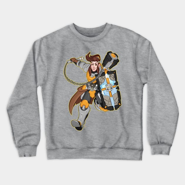 Brigitte Crewneck Sweatshirt by AlejandroKayArt